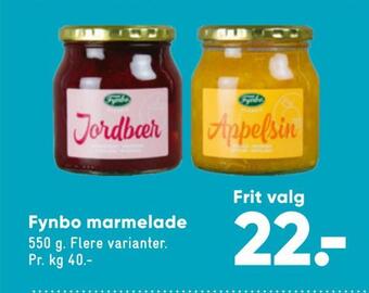 Bilka Fynbo marmelade tilbud