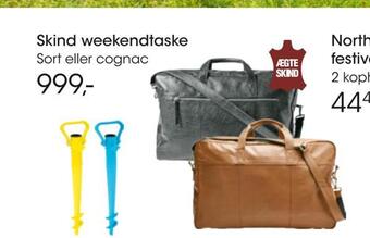 Bilka Skind weekendtaske tilbud