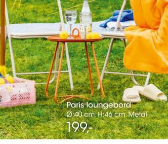 Bilka Paris loungebord tilbud