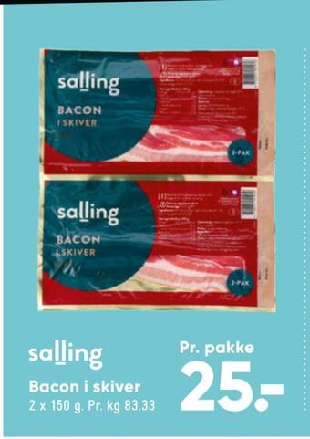 Bilka Bacon i skiver tilbud