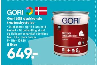 Bilka Gori 605 dækkende træbeskyttelse tilbud