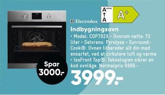 Bilka Indbygningsovn tilbud