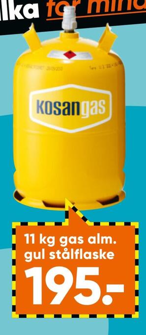 Bilka Flaskegas - ombytning tilbud