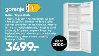 Bilka Køle-/fryseskab tilbud
