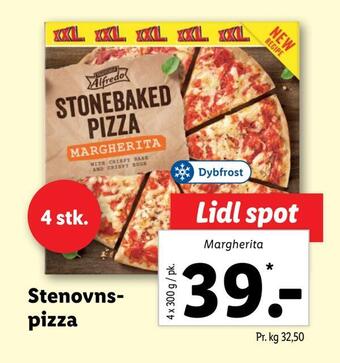 Lidl Stenovnspizza tilbud