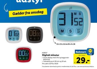 Digitalt minutur
