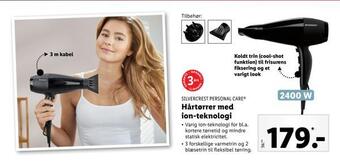 Lidl Hårtørrer med ion-teknologi tilbud