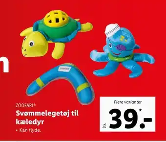 Lidl Svømmelegetøj til kæledyr tilbud
