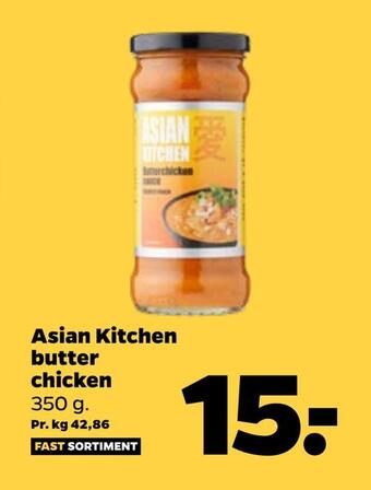 Netto Asian kitchen butter chicken tilbud