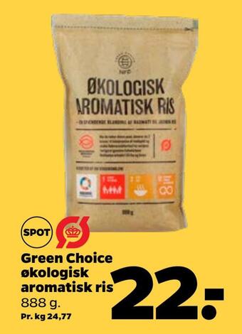 Green choice økologisk aromatisk ris