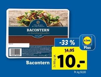 Lidl Bacon tern tilbud
