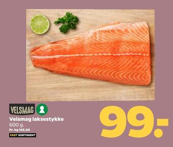 Netto Velsmag laksestykke tilbud