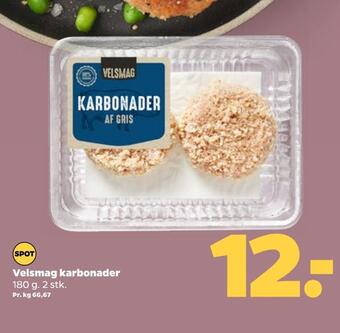 Netto Velsmag karbonader tilbud