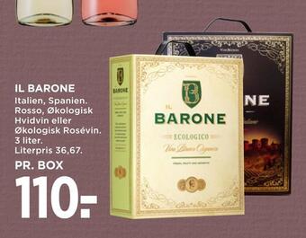 MENY Il barone tilbud