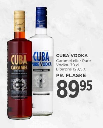 MENY Cuba vodka tilbud