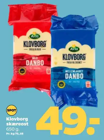 Netto Skæreost tilbud