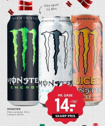 MENY Monster tilbud