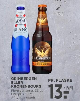 MENY Grimbergen eller kronenbourg tilbud