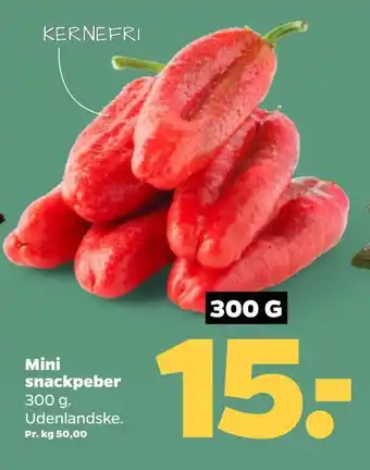Netto Mini snackpeber tilbud