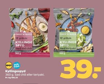Netto Kyllingespyd tilbud
