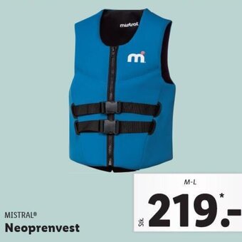 MISTRAL Neoprenvest