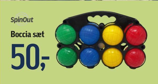 Føtex Boccia sæt tilbud