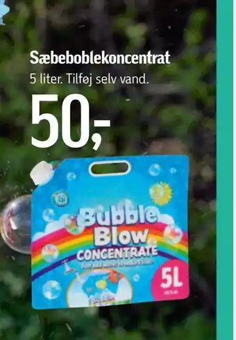 Føtex Sæbeboblekoncentrat tilbud