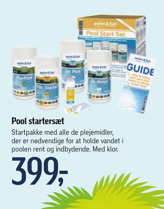 Pool startersæt