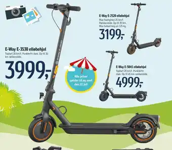 Føtex E-way e-3530 elløbehjul tilbud
