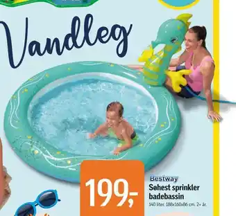 Føtex Søhest sprinkler badebassin tilbud