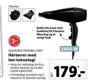 Lidl Silvercrest personal care tilbud