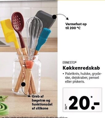 Lidl Køkkenredskaber pr. stk tilbud