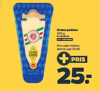 Netto Grana padano tilbud