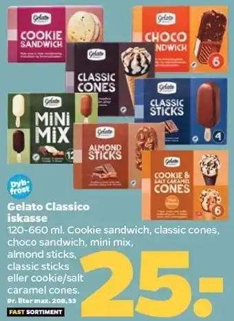 Netto Geltato classico iskasse tilbud