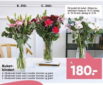 Bilka Buketbinderi tilbud