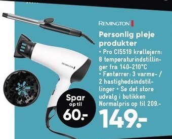 Bilka Remington personlig pleje produkter tilbud