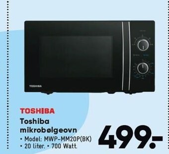 Bilka Toshiba mikrobølgeovn tilbud
