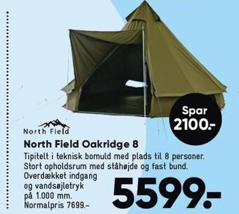 Bilka North field oakridge 8 tilbud