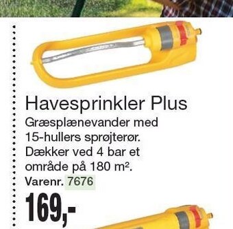 Harald Nyborg Havesprinkler plus tilbud