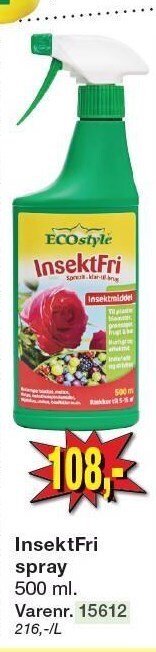 Harald Nyborg Insektfri spray tilbud