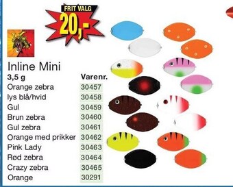Harald Nyborg Inline mini tilbud