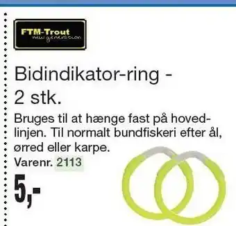 Bidindikator-ring