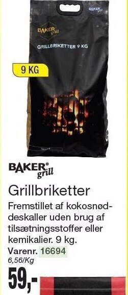 Harald Nyborg Grillbriketter tilbud