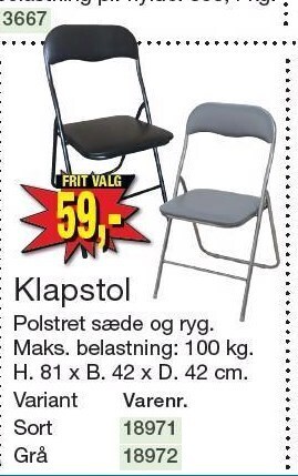 Harald Nyborg Klapstol tilbud