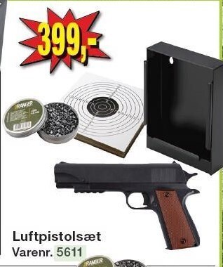 Harald Nyborg Luftpistolsæt tilbud
