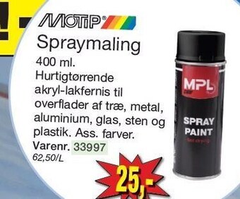 Harald Nyborg Spraymaling tilbud