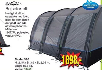 Harald Nyborg Rejsefortelt tilbud