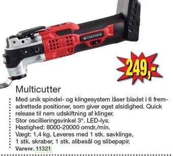 Harald Nyborg Multicutter tilbud
