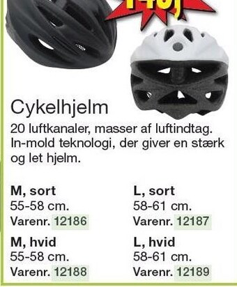 Harald Nyborg Cykelhjelm tilbud