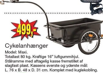 Harald Nyborg Cykelanhænger tilbud